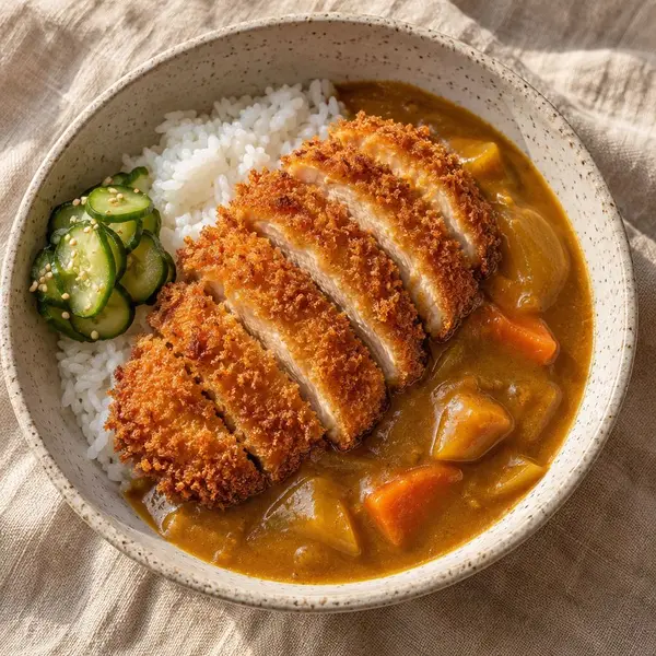 Chicken katsu curry