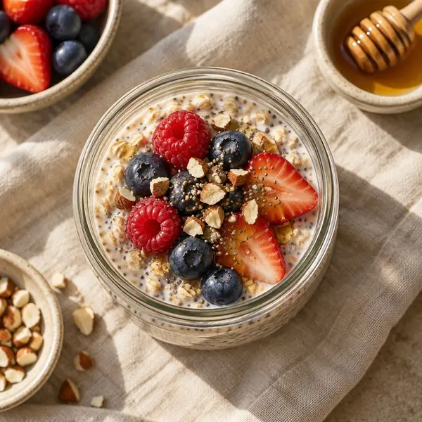 Overnight protein oats